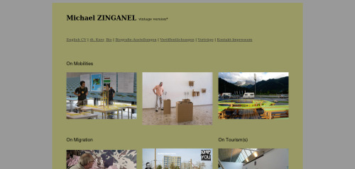 Screenshot of http://zinganel.mur.at/